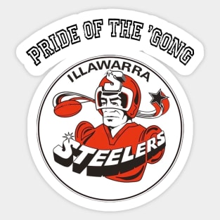 Illawarra Steelers - PRIDE OF THE 'GONG Sticker